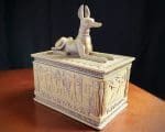 Ancient Egyptian Anubis Jewelry Box