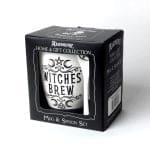 Witches Brew Mug and Spoon, Gothic Kitchen Decor