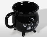 Black cauldron Witches Brew Coffee Mug, Witches Brew Mug, Gifts For Witches