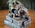 Alchemy Baby Dragon Statue, Gothic Decor, Dragonlings