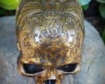 Bronze Skull, Bronze Human Skull, Dragon Skull, Gothic Decor