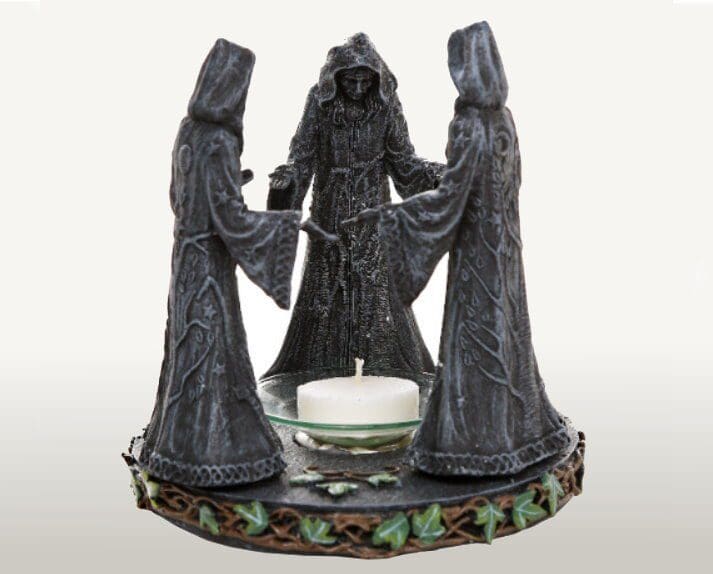 Triple Goddess Oil Diffuser, Goddess Statue, Hecate Statue