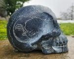 Black Ouija Skull, Gothic Decor