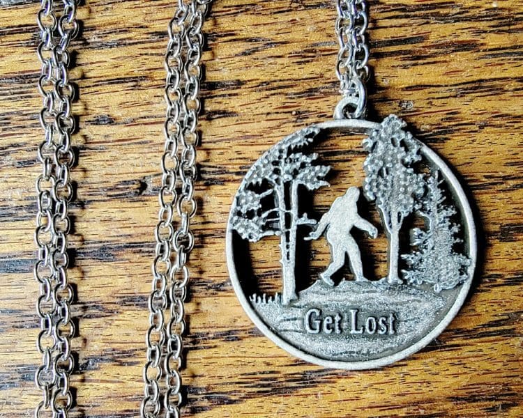 Bigfoot Necklace, Bigfoot Pendant