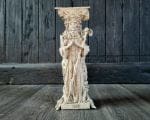 Triple Goddess Candle Pillar, Witch Decor, Gothic Decor