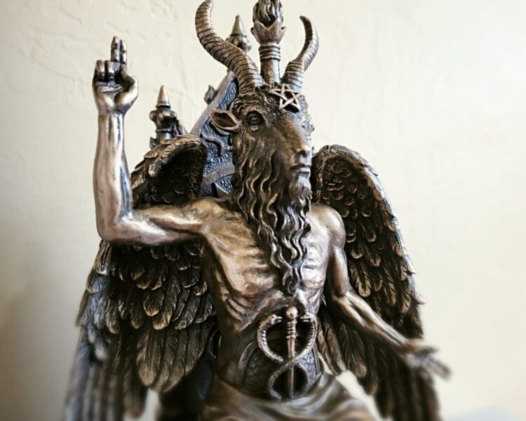 Bronze-Baphomet-Statue-Occult-Stuff-Gothic-Decor