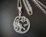Medusa Necklace, Gothic Jewelry, Medusa Pendant